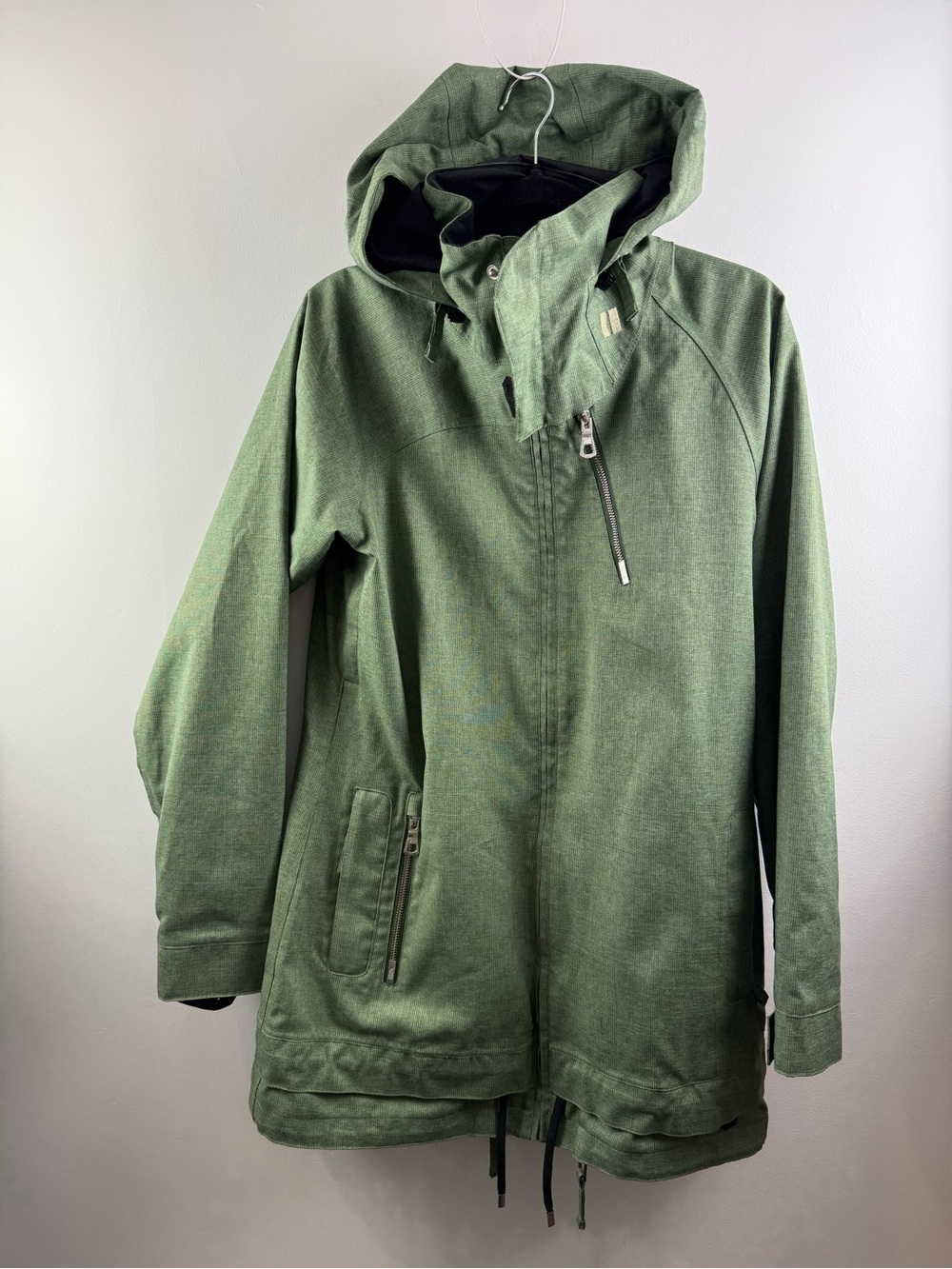 Armada MegaRex Ski Snowboard Jacket Medium Olive Green Longline Parka